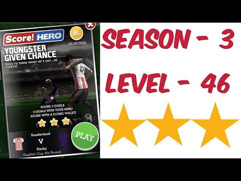 #scoreherolevel46 #season3 #football #soccer #game #scorehero SCORE HERO LEVEL 46 ,SEASON 3 WITH ☆☆☆