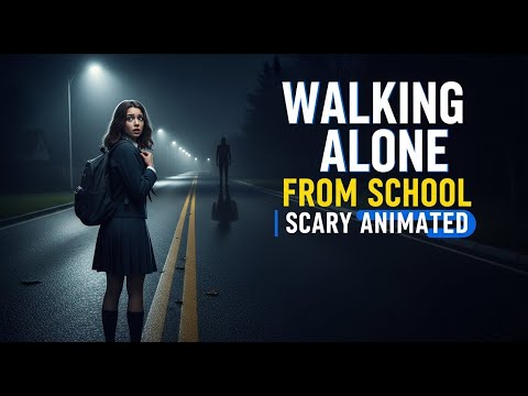 Walking Alone From School | Scary Animated Horror Story | Creepy Corners