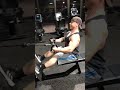 20 y/o bodybuilder (rowers) back and biceps