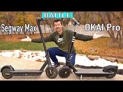 Two VERY GOOD Scooters but which is better? | OKAI Neon Pro vs Segway Max