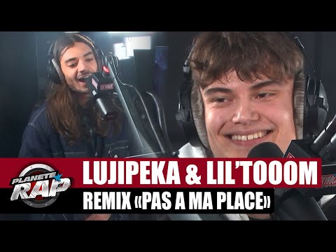 Lujipeka REMIXE "Pas à ma place" avec son PETIT FRÈRE ! #PlanèteRap