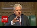 Speaker John Bercow accused the Foreign Secretary of sexism - BBC News