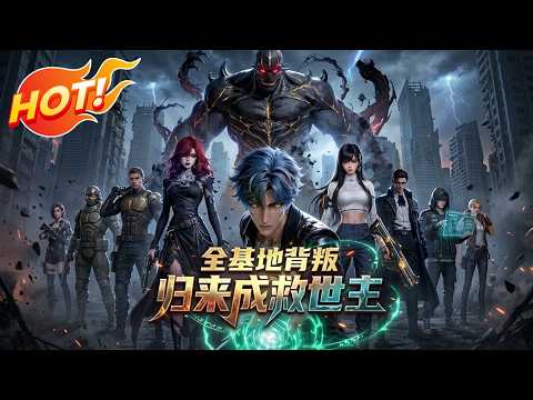 ⚡【新番速递】《全基地背叛，归来成救世主》江源血液救了曙光基地，却被诬陷放丧尸，激活系统后，将朔月基地打造成末世第一！#末世 #系统 #逆袭 #漫剧 #爱看动漫