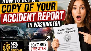 How to get a copy of your accident report in Washington