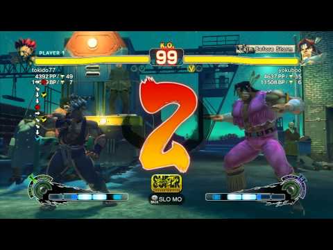 SSF4 AE: Tokido (Akuma) vs yokuboo (Hawk) - Ranked Match (720p HD)