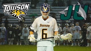 Towson vs Jacksonville 2019 NCAA D1 Lacrosse Highlights