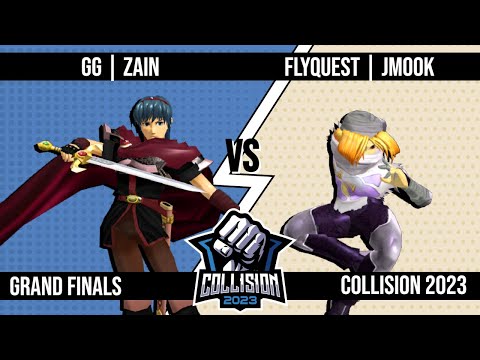 Collision 2023 - Melee - Zain (Marth) VS Jmook (Sheik) - Grand Finals