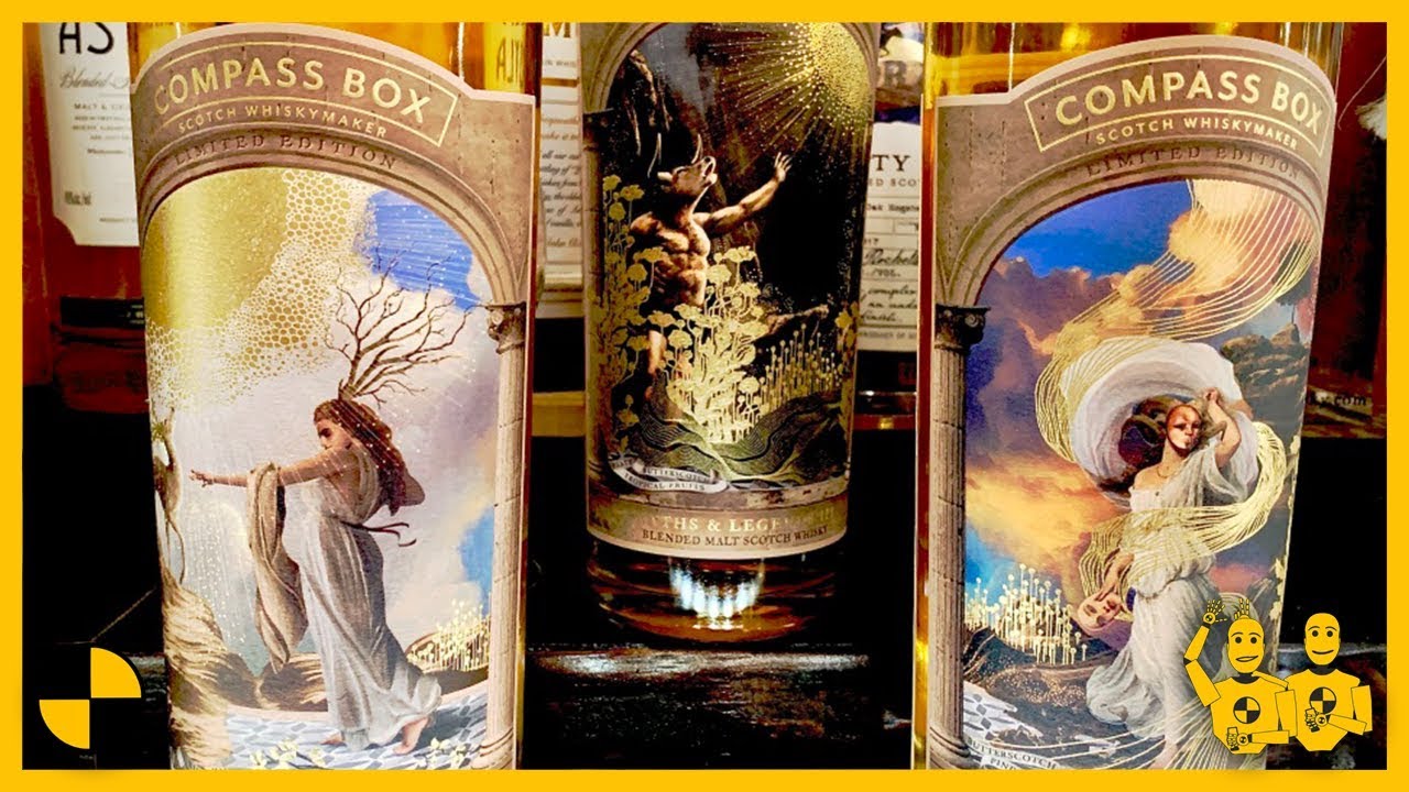 Scott reviews Compass Box Myths and Legends I, II and III