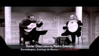 Zarambeques by Santiago de Murcia, Xavier Díaz-Latorre baroque guitar and Pedro Estevan percussion