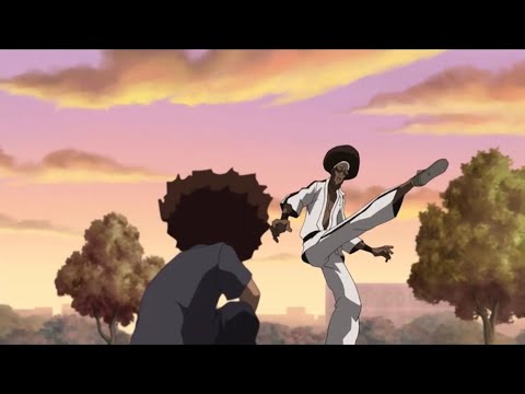 The Boondocks - Huey vs. Bushido Brown