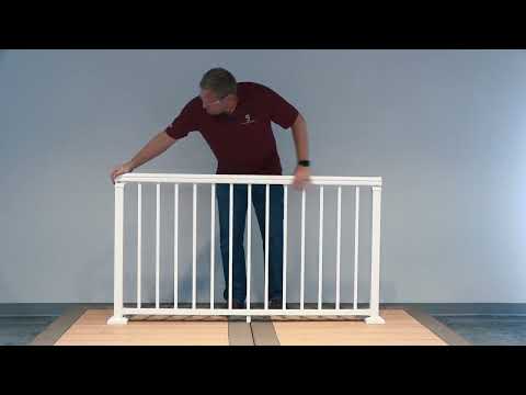 How to install RDI Avalon Aluminum Railing Over-The-Top Rail