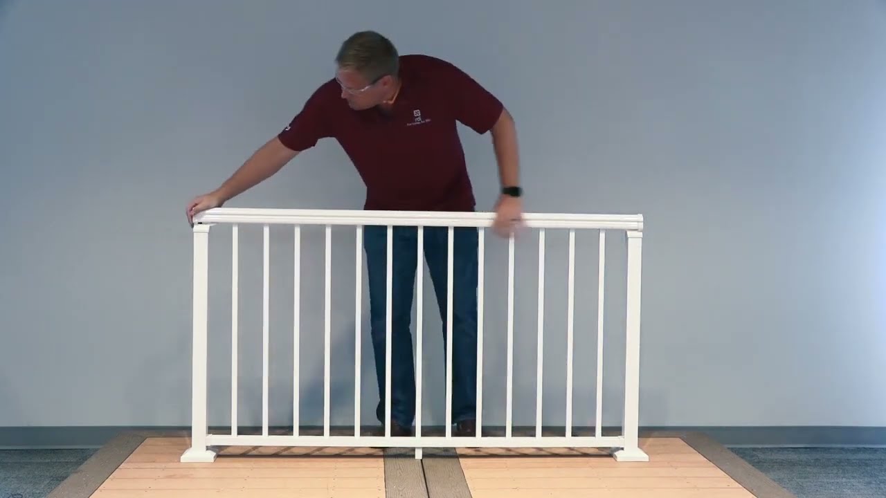 How to install RDI Avalon Aluminum Railing Over-The-Top Rail