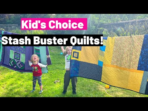 Kid's Choice Stash Buster Quilts