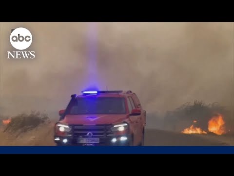 European wildfires intensify, leaving 3 dead