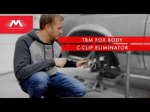 TBM Fox Body 8.8 C-Clip Eliminator Brake Install