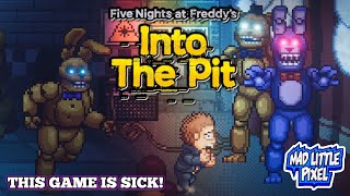 Holy CRAP This Is Like A SNES Game! FNAF Into The Pit IS SICK! NEW Five Nights At Freddy's