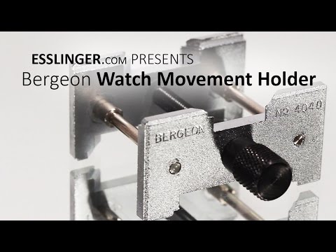 Bergeon 4039 Supporto Per Movimento Orologio Per Orologiai 12 - 24mm - HM4039 - Foto 3