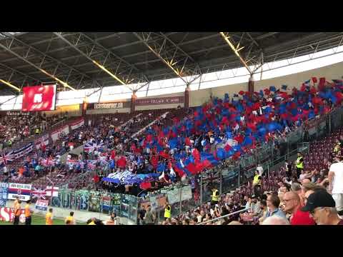 Servette vs Rangers 1-1 (UEFA Champions League 2023) (Rangers fans in Genève) [Matthias Hafen]
