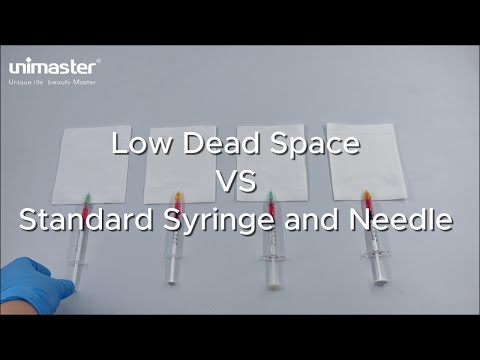Unimaster | Low Dead Space VS Standard Syringe and Needle