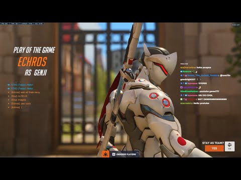 Overwatch 2 Fastest Genji God Necros Is The Definition Of Hardcore Carry -46 Elims-