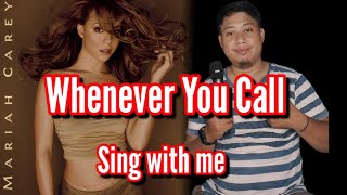 Whenever You Call - Brian McKnight and Mariah Carey- Karaoke (Male Part Only)