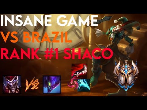 POMERZZ - Challenger Shaco VS RANK 1 SHACO BRAZIL