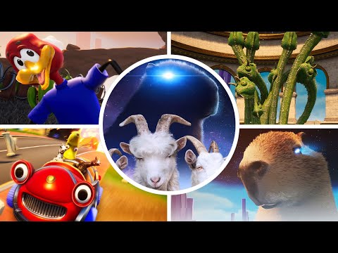 Goat Simulator 3: Multiverse of Nonsense - All Events, Bosses & Ending