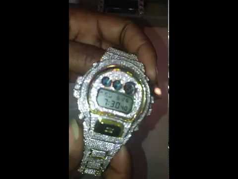 Iced Out Diamond G Shock Watch | Breanthonys.com
