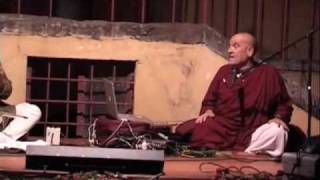 Krishna das and Krishna Prema das - Maha mantra in Villa Vrindavana Italy Janmashtami day