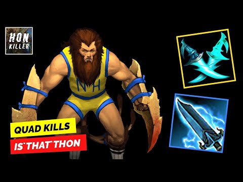 HoN Night Hound TWIN BLADES with NULLFIRE BLADE