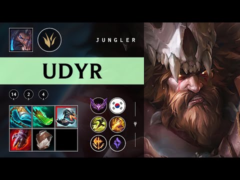 Udyr Jungle vs Vi - KR Master Patch 25.24