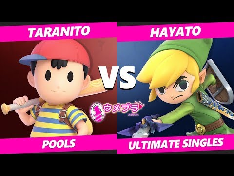 Japan Smash Ultimate Tournament - taranito (Ness) Vs. Hayato (Toon Link) Umebura SP2 SSBU Pools