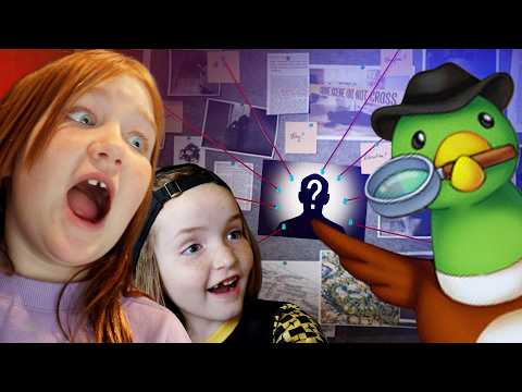 DUCK DETECTiVE with Adley Niko & Navey!!  Late Night Gaming with our Family! Solving Roblox Mystery