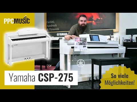Yamaha CSP-275: Wir testen das neue Digitalpiano!