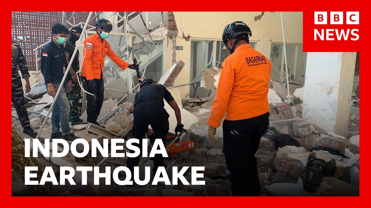 Video: Indonesia reports at least 20 dead after 7.7 quake off Flores