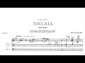 Jean Guillou - Toccata Op.9 (Score video)