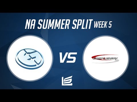NA LCS 2014 Summer W5D1: Evil Geniuses  vs Complexity Highlights