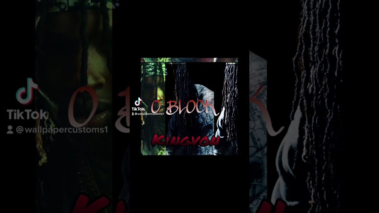 King von O Block custom wallpaper