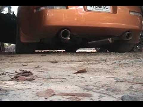 350z dc sports headers, injen super ses exhaust!