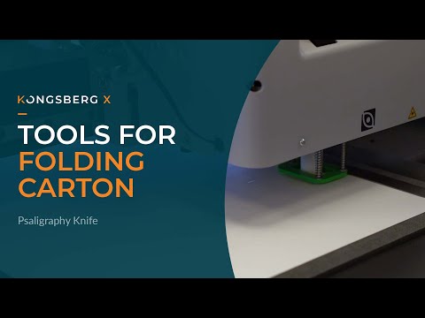 Tooling for Kongsberg X: the Psaligraphy tool & 26 mm crease wheel thumbnail