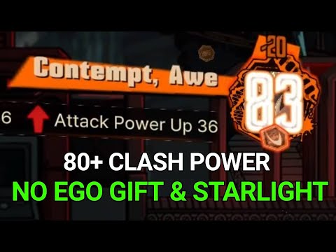 How to complete 80+ Clash Power Achievement without any EGO Gift [Limbus Company]