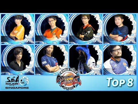 DBFZ World Tour: SEA Major 2018 (Top 8) Kazunoko, SonicFox, Kaimart, Dogura