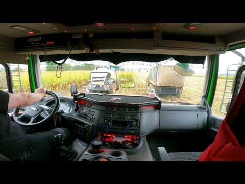 POV TRUCK Driving Tatra Phoenix 460 6X6 * WET SILAGE *