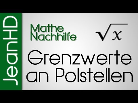 Mathe Nachhilfe - Grenzwerte an Polstellen - Gebrochenrationale Funktionen - Analysis