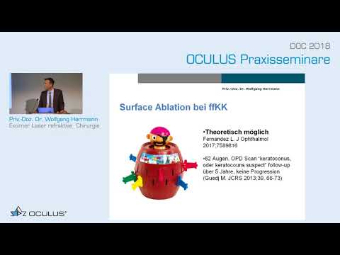 Priv.-Doz. Dr. Wolfgang Herrmann: Excimer Laser refraktive Chirurgie