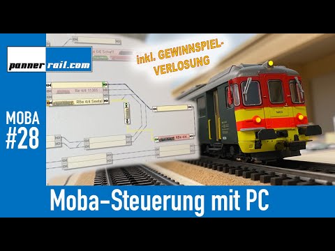 28 Meine H0-Modelleisenbahn-Anlage: Moba-Steuerung mit dem PC (+Verlosung)
