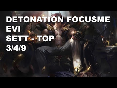 DetonatioN FocusMe Evi Top Sett vs Akali - KR Grandmaster Patch 10.8