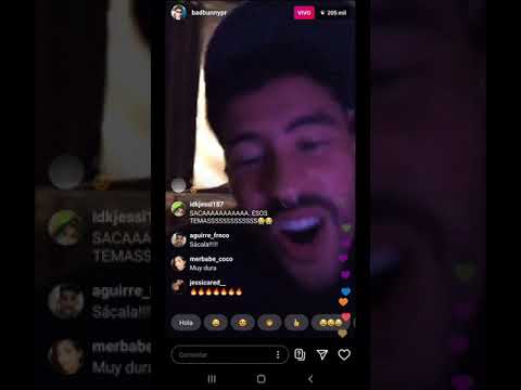 Unreleased Live Instagram Bad Bunny - Más de Una Cita Ft. Zion y Lennox