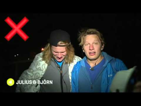 Här åker Julius och Björn ur Spring - Spring! (TV4)