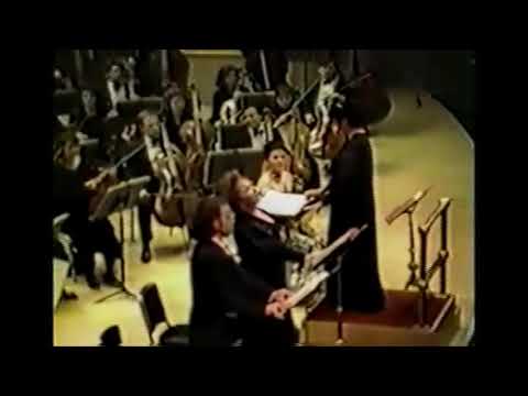 APRILE MILLO e PAOLO CONI - IL PIRATA : "Tu m'apristi - Ah fuggi spietato" - New York 06.03.1989